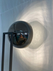 Delicate Design Nordic Style Mirror Round Iron Villa Floor Light (KYA-10F)