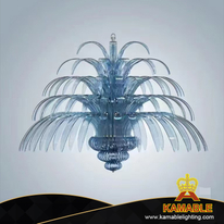 Design Inspration Artwork Graceful Glass Metal Lobby Villa Chandelier (KAD01-37)