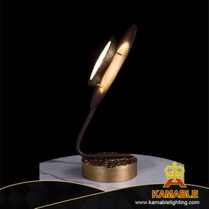 Villa Hotel Design Antique Comtemparory Brass Glass Table Lamp (KIB-100T)