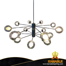 Modern Elegant Multi-Head Glass Bubbles Pendant Light in Home (KIZ-63P)