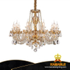 Golden Metal Maira Theresa Glass European Project Crystal Chandelier (MD9859-10)