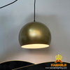 Simple Round Gold Shade Small Size Pendant Lighting in Home (KYA-12P)