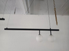 Office Modern Black Iron White Glass Simple Design Pendant Lamp (KIB-87P)