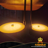Excellent Umbrella Shape Iron Pendant Lamp in Living Room (KIB-20P) 