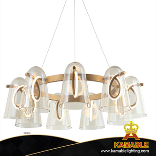 Special Design Modern Lighting Iron Silica Gel Brass Pendant Lighting (KAH0019/L/G) 