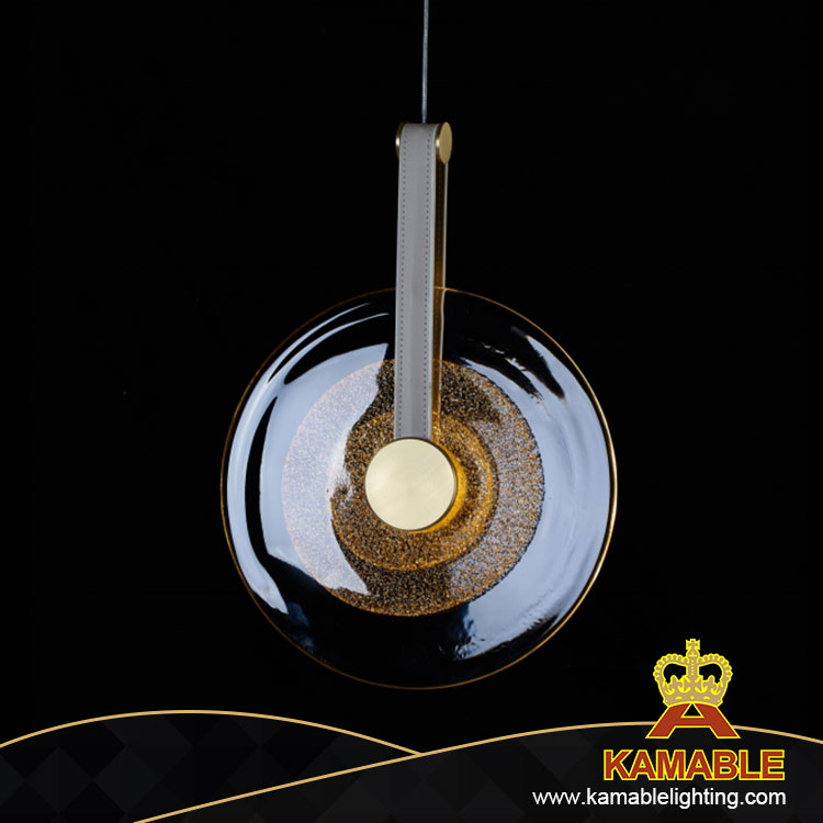 Splendid Amazing Glass Gold Powder Indoor Pendant Lamp (KA1312)