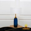 Elegant Decorative Style Hotel Blue Glass Table Lamp(KA532-T)