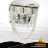 Square Shape Shining Glass Crystal Hotel Lobby Chandelier(KA507-C)