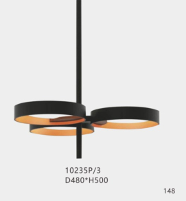 Simple Indoor Glass Pendant Lamp (KA10235P/9)