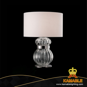 Unique Gourd-shaped Transparent Blown Glass Decorative Table Lamp Bedside Lamp (KDA-TL16)