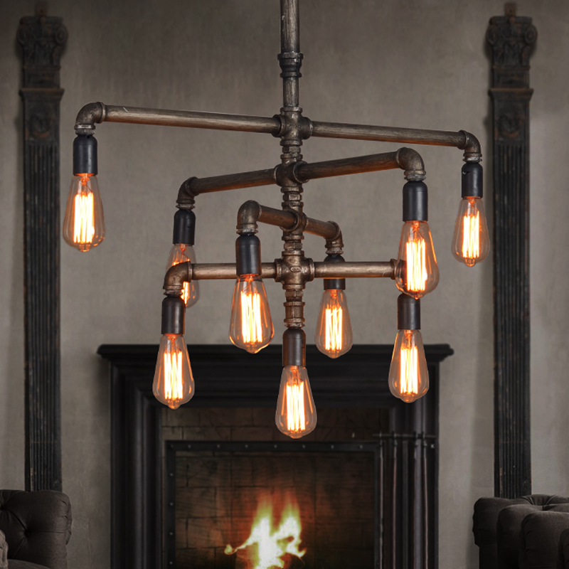 pipe-chandelier-modern-industrial-lighting