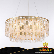 Fancy Glass Metal Linked Chain Dining Area Hanging Lighting (MD80200-8-750)