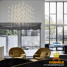 Modern Living Room Acrylic with Little Bulb Pendant Light(MD10169-5x5x4-625)