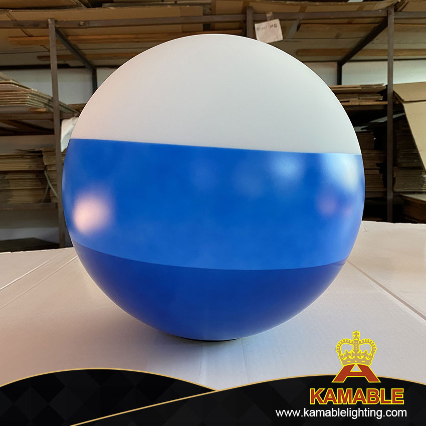 Modern Gradient Varied Blue White Glass Pendant Light in Bedroom (KIH-53P-D30) 