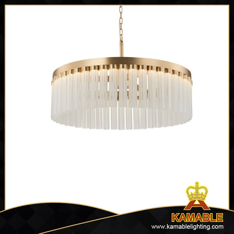 Lobby modern decorative glass LED chandelier (GD3071-1-840)