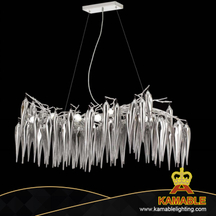 Home Decoration Aluminium Chrome Pendant Lamp (KA313-12)