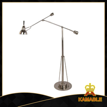 Decorative metal curved design indoor industrial floor lamps (MF9050 )
