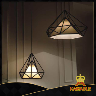 Black carbon steel decorative hotel pendant lamps (MD8043-1S ) 