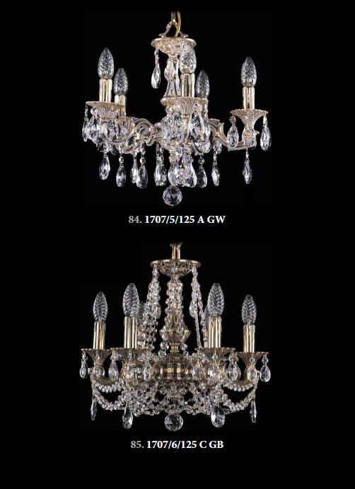 Modern atmospheric transparent brass crystal chandelier(1707-14-125 CFP)