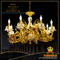 Home living room classical gold candle pendant lamp (TD-0932-6)