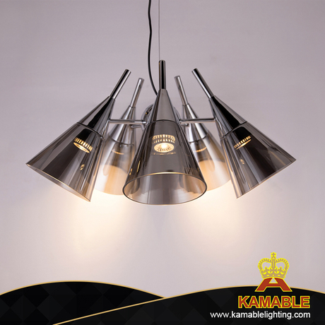Modern Dining Room Glass Pendant Light (KAS8V121-5)