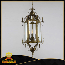 Antique steel decorative lantern shape pendant light(KM0114P-3 )