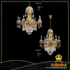 Beautiful Brass with Crystal Luxury Chandelier (MD09018+4+4+4)