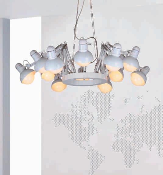 Carbon steel decorative modern hotel pendant lighting (775S-16 ) 