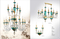 Warm style modern hotel lobby glass chandelier(MD9837B-14 )