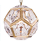 Special interior design crystal square pendant lighting( 1634D18)