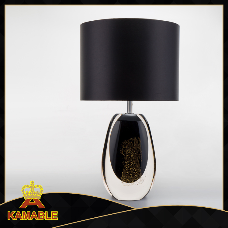 Contempory hotel hand blown glass murano desk lamp (KA5066T)