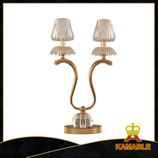 Hotel room luxury golden decoration tabel lamp(GD18150T-L2)