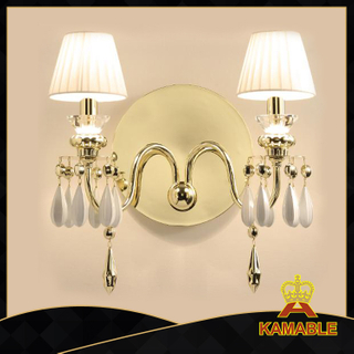 Modern Hotel rooms Luxury decoration wall lamp(GD18155P-2W)