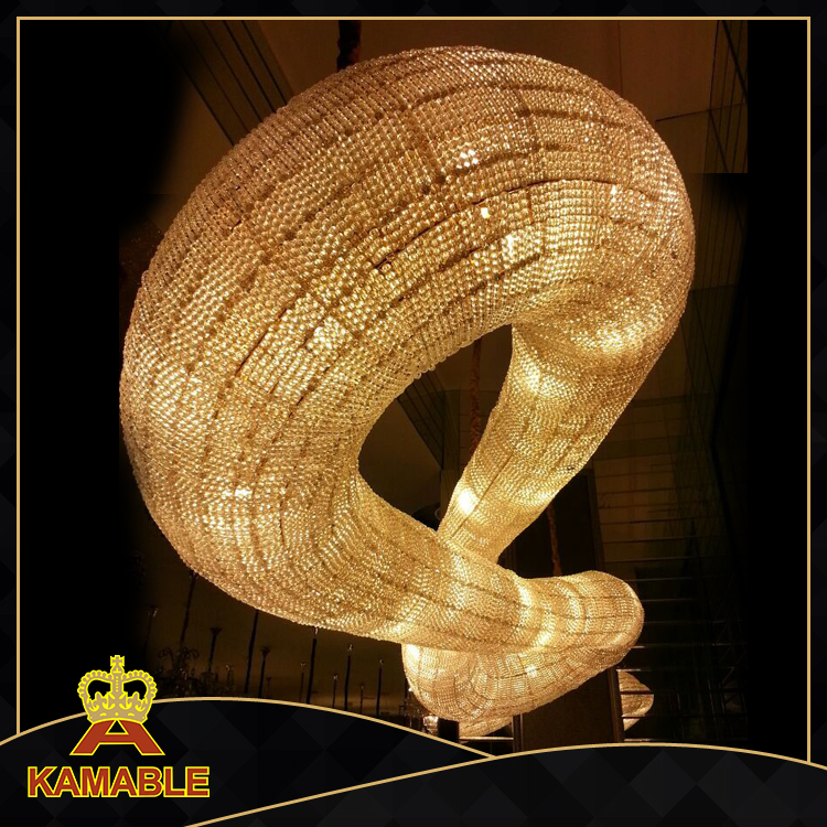 Elegant crystal chandelier for wedding decoration/restaurant/hotel decor equipment (KA222)