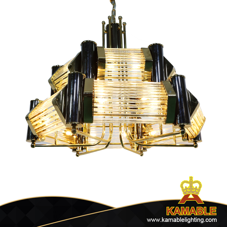Modern Decorative Lighting Iron Gold Plating Pendant Lamp for Restaurant (KJ039) 