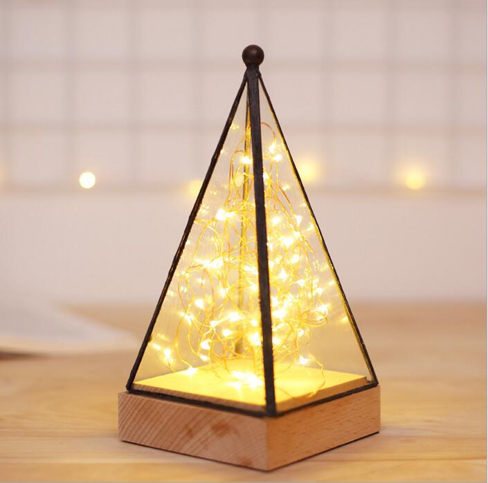 Christmas Decoration Wholesale Wood Table Lighting (KA-STXA)