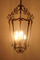 Classical rust color iron frame candle decorative pendant light(GD1035-6)