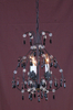 Splendid Style Indoor Decorative Painted Chandelier(5037-3L Clear)
