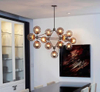 Decorative Modern Residential Cognac Glass Pendant Lighting (1123S-15 ) 