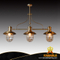 Hotel decorative metal golden pendant lighting(KAC2030-3)
