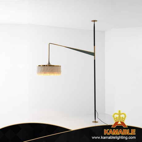 New Silk Fringe Metal Ceiling Floor Lamp (KAFLX02)