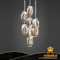 Modern Amber Glass Pendant Hanging Lamp (KPL1817)