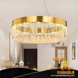 Dining Room Decorative Iron Glass Pendant Lamp (KPL1820)