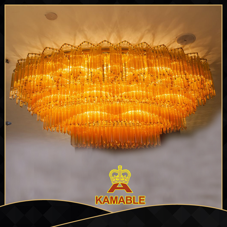 Hotel decoration crystal modern hanging chandelier lighting (KA230)