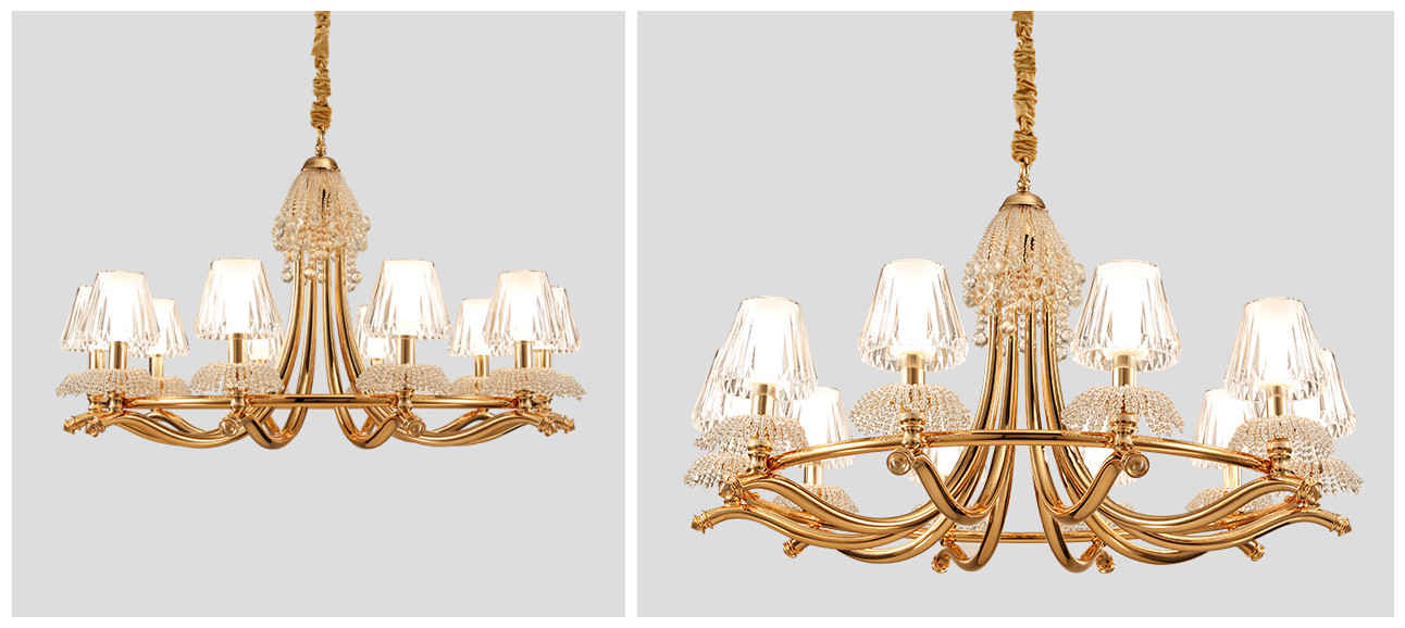 Hotel room luxury golden decoration tabel lamp(GD18150T-L2)