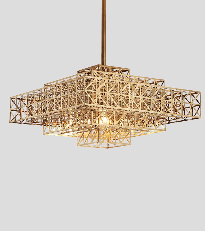 Modern golden decoration pendant light (GD18133P)