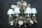 Hotel project Brass with crystal candle chandelier (MD0909-10)