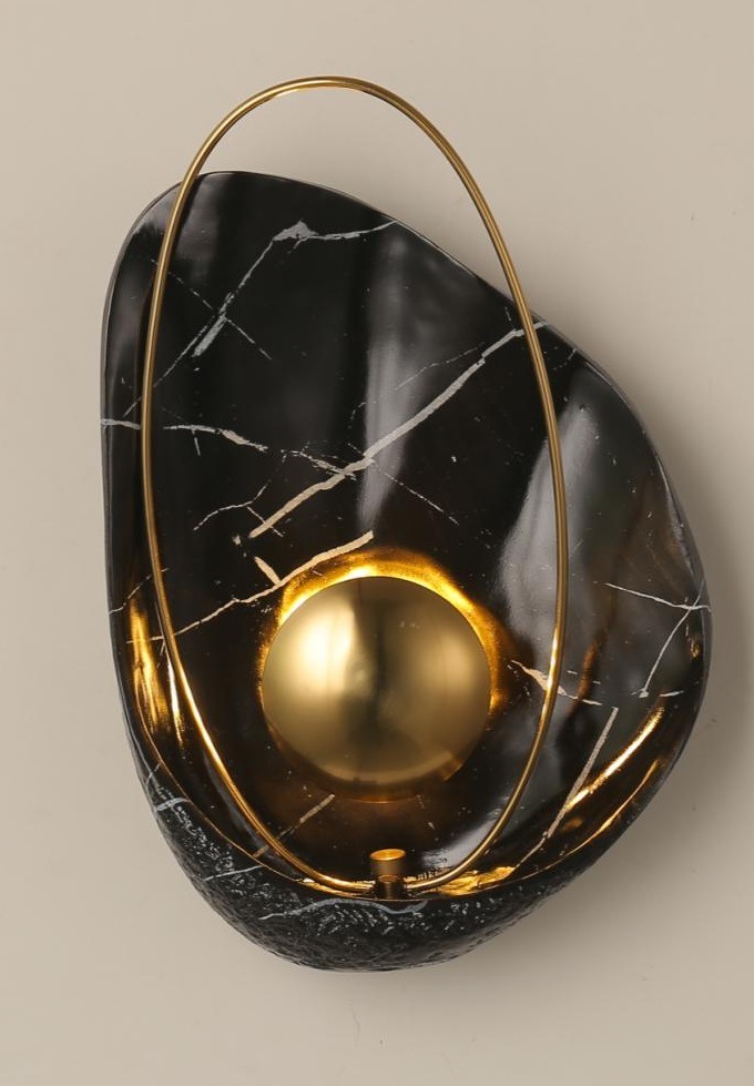 Modern-Indoor-Pearl-Decorate-Resin-LED-Wall-Lamp-KAW8282-(2)