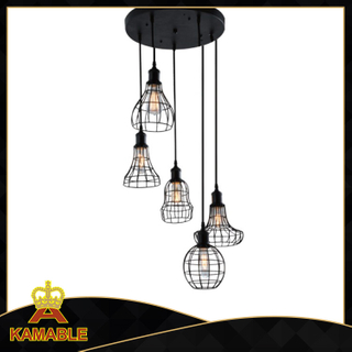 Classical simple black iron restaurant hanging lighting (UR999-5)