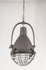Antique steel decorative concise pendant light(KM047P(antique grey）)